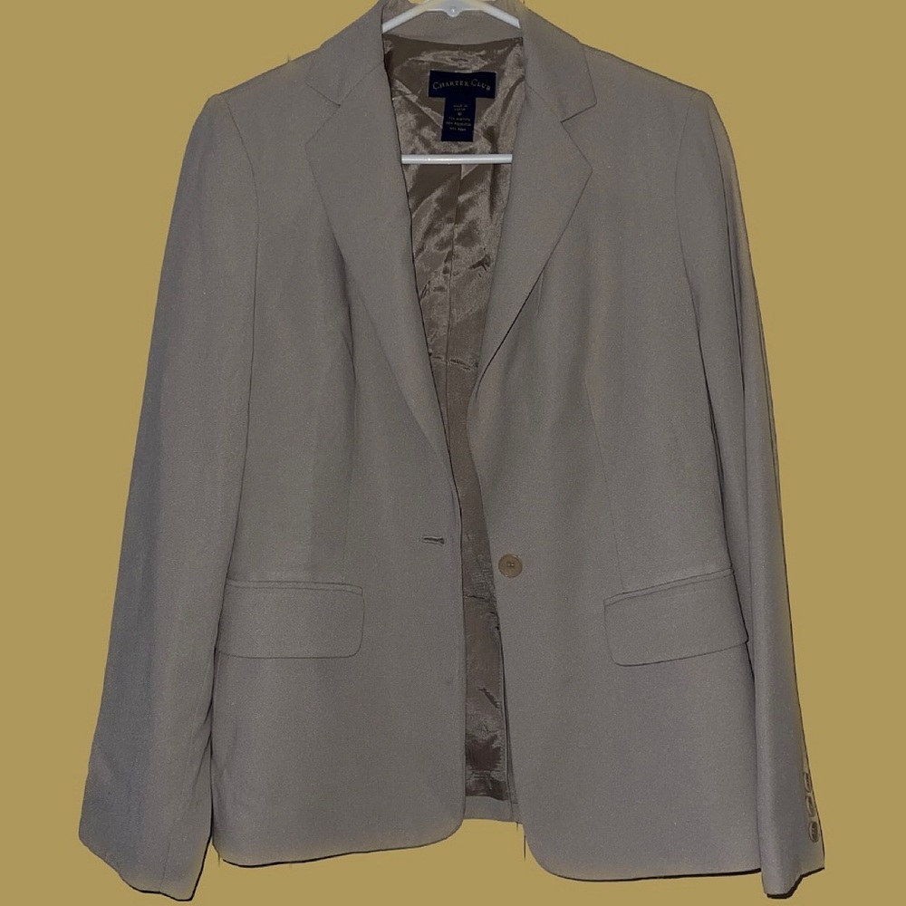 Taupe Blazer